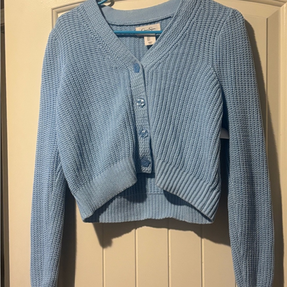 Jessica Simpson Light Blue Women's Cardigan